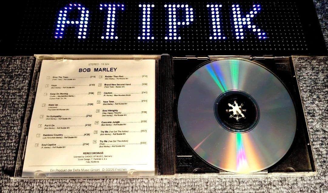 🌴Bob Marley The Legend Of Reggae Rare CD Import D'Allemagne 1999 💿 – photo 4